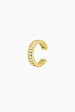 Cercei - Cercel din argint Manissi Cuff Tennis Bold Gold