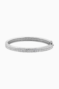 Bijuterii Moissanite - Bratara din argint Diamond Fix Double