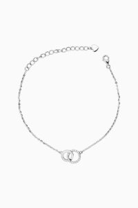 Bijuterii Moissanite - Bratara din argint Manissi Diamond Two Circle