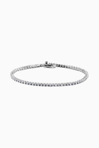 Bratara din argint Manissi Diamond Fit 1.5 mm - 16 cm