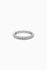 Inele - Inel din argint Manissi Two Rows Zirconia