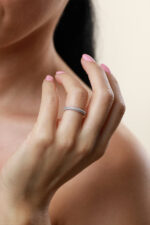 Inele - Inel din argint Manissi Two Rows Zirconia - 2
