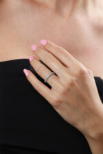 Inele - Inel din argint Manissi Two Rows Zirconia - 1