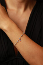 Bijuterii Moissanite - Bratara din argint Manissi Diamond Cloves Charms - 4