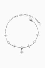 Bijuterii Moissanite - Bratara din argint Manissi Diamond Cloves Charms