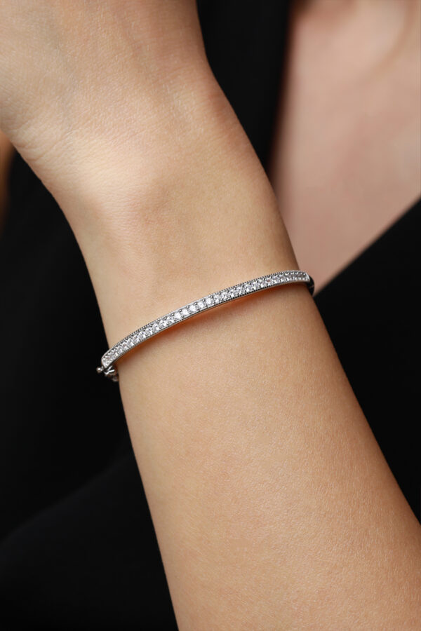 Seturi - Set Bratara din argint Manissi Bangle cu Cercei argint Evelyn - 1