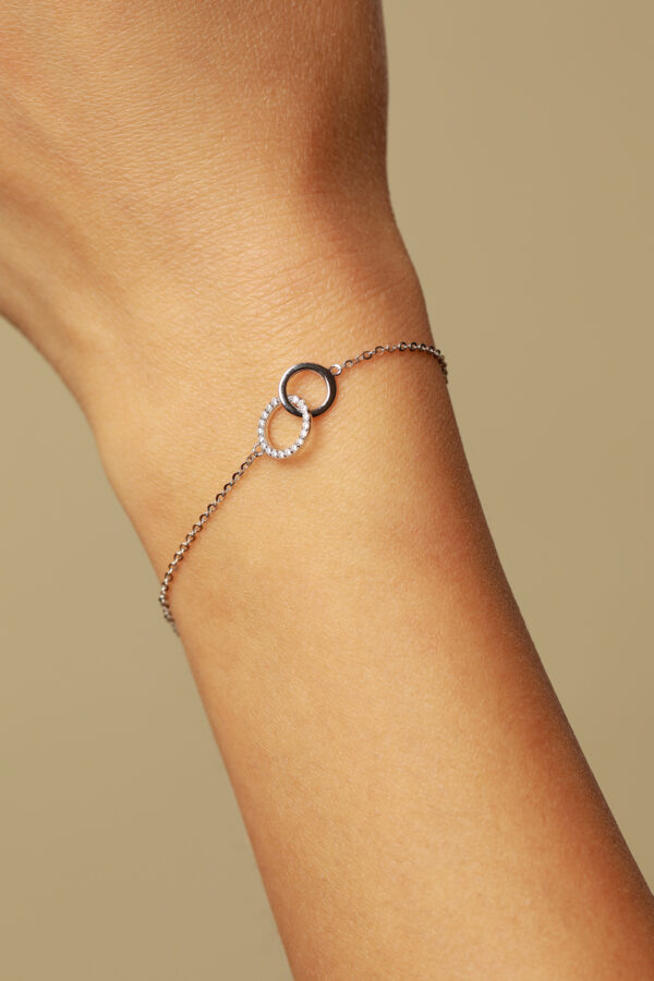 Seturi - Set Bratara si Cercei din argint Manissi Diamond Circle - 1