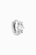 Cercei - Cercel din argint pentru tragus, upper lobe, Manissi Azalea