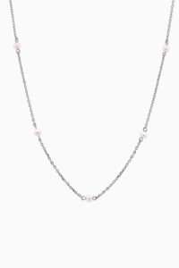 Coliere cu perle naturale - Lant din argint Manissi 9 pearls Silver