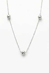Lant din argint Manissi Three Balls