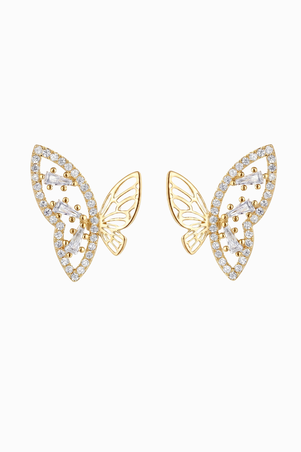 Cercei-din-argint-Manissi-Butterfly-Zirconia-Stud-Gold-1200x1800 cercei din argint 925 placati aur fluture zirconia baguette butterfly stud gold manissi