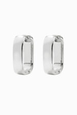 cercei argint 925 dreptunghiulari profil lat bold silver manissi
