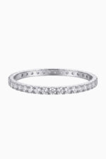 bratara bangle din argint 925 moissanite eternity pave diamond bangle eternity manissi